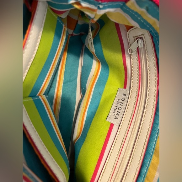 Y2k Sonoma Pink and White Women's Handbag - Picture 13 of 13